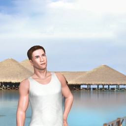 hot bisexual amatory boy Milljohn, germany,  enjoys online 3Dsex