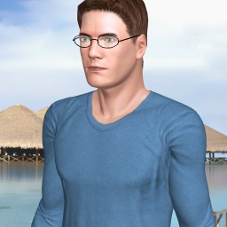 3Dsex game playing AChat community member heterosexual passionate boy Loki_45, 