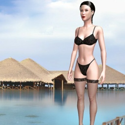 3D sex game community member  hot shemale Sioani, 