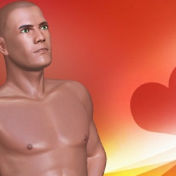 connect and play virtual 3D sex with heterosexual narcissist boy Paulie, 