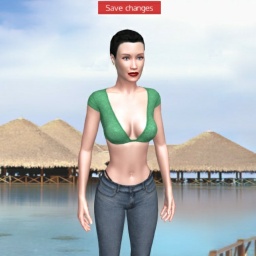 connect and play virtual 3D sex with bisexual brute girl Katia1, 