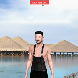 3Dsex game playing AChat community member heterosexual bugger boy Lukeeh, 