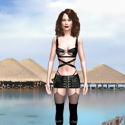 free 3D sex game adventures with heterosexual pervert girl BahaneQueenn, 