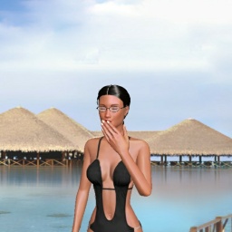 3D sex game community member heterosexual fiend girl Babette, ici, France, juste envie quon baise