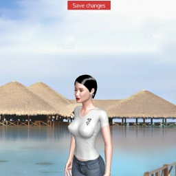 try virtual 3D sex with bisexual voluptuous girl Lalisalee, 