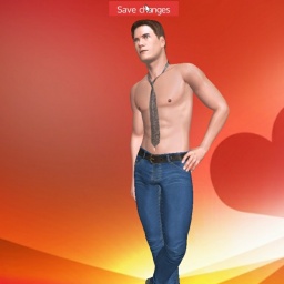 free 3D sex game adventures with heterosexual brute boy Mike217, casado