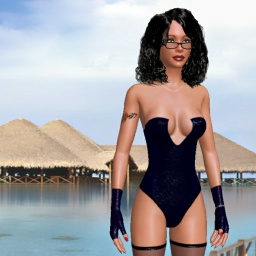 3D sex game community member heterosexual fiend girl Mally2, 