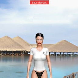adults enjoying 3D sex games like bisexual sensual shemale Kilou, 