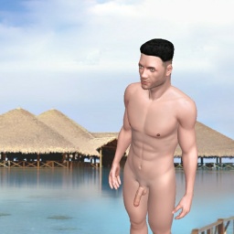 connect and play virtual 3D sex with  hot boy Sianom, 