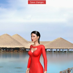 3Dsex game playing AChat community member bisexual vuloptuous girl Daniella_20, 