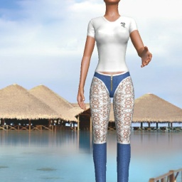 3D sex game community member bisexual fiend girl Yukiseiha, 