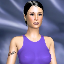 hot bisexual brute girl IndicaBaby, usa,  enjoys online 3Dsex