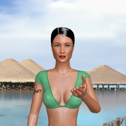 adults like bisexual virile shemale Ayleen420,  play AChat online sex games