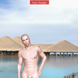 connect and play virtual 3D sex with homosexual pleasant boy Akiri, 