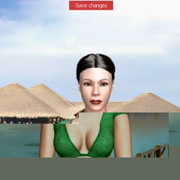 see bisexual sexy girl Selii,  while playing porn game online