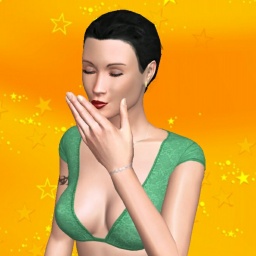3Dsex game playing AChat community member bisexual loving shemale Pamelarilui, 