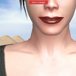 3Dsex game playing AChat community member bisexual lustful girl Soyuka, 