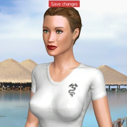 3Dsex game playing AChat community member bisexual lustful girl Janekgracz, 