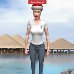 see bisexual sodomist girl Salad,  while playing porn game online