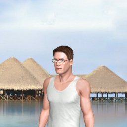 adults enjoying 3D sex games like heterosexual lustful boy Leo_X32, France, 