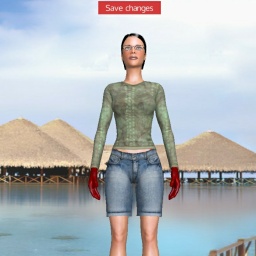 play virtual sex games with mate homosexual lusty girl T5066, 