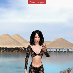 adults enjoying 3D sex games like heterosexual fiend girl Milane, germany, 