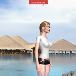 adults enjoying 3D sex games like bisexual devoted girl AdiaFox, 