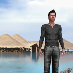 partner heterosexual fond boy Letheone, Tall, muscular,  for adult online game playing