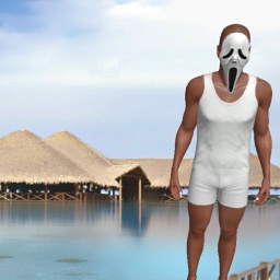 3D sex game community member heterosexual sexy boy BIGUC3, 