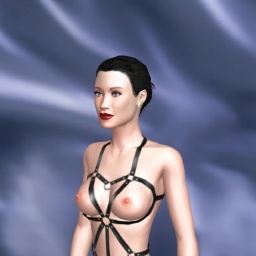 3D sex game community member bisexual bugger girl Vi18, 