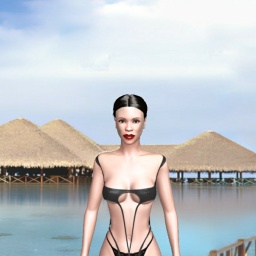 3Dsex game playing AChat community member bisexual bugger girl Alanams97, 
