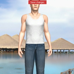 try virtual 3D sex with heterosexual hot boy V888play, 