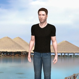 try virtual 3D sex with heterosexual voluptuous boy DeKarlo, 