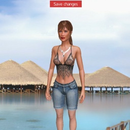 sexgame online MMO playing with adult member heterosexual devoted girl Emilly, 