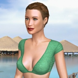 best sim sex game online with  erotomanic shemale AnittaRJ, 