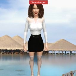 3D sex game community member bisexual easygoing girl Tabletochka, Russion, 