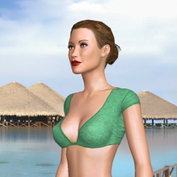 hot bisexual lustful shemale Nekona, Spain,  enjoys online 3Dsex