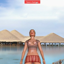 see bisexual sensual girl LabaBombast,  while playing porn game online