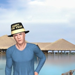 3Dsex game playing AChat community member  hot boy Leonnsam, 