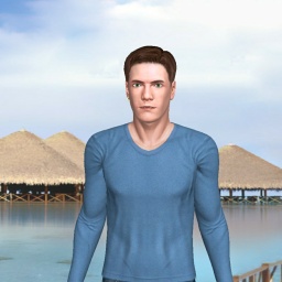 free 3D sex game adventures with heterosexual voluptuous boy TannerHawke, US West, 