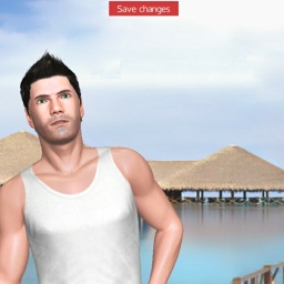 3Dsex game playing AChat community member bisexual sentimental boy Dani98, 