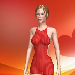 3Dsex game playing AChat community member heterosexual sentimental girl Burkeskitty, 