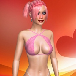 hot bisexual lush shemale Tpinkj, spain,  enjoys online 3Dsex