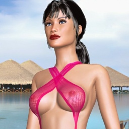 multiplayer virtual sex game player bisexual pervert girl BellaIsHot, usa, Love cock and love cum, 