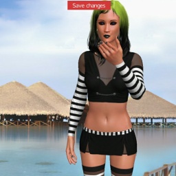 3D sex game community member bisexual easygoing girl ClaudiaMinx, Spain, 