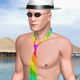 3Dsex game playing AChat community member  hot boy Jittleyang, 