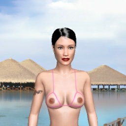 see  romantic girl Marianinha,  while playing porn game online