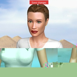 3D sex game community member  erotic girl Alinasivu, 