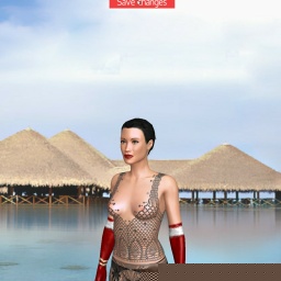 Online sex games player Mariesol in 3D Sex World