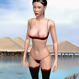 3D sex game community member  hot shemale Aleriai, 